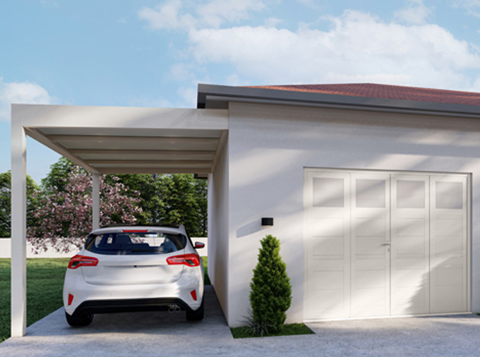  Protect your vehicle with the Carisma P Carport 