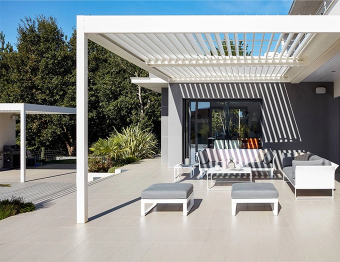 Quelques options pour une pergola autonome